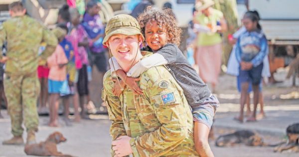 Army proves popular in Pormpuraaw