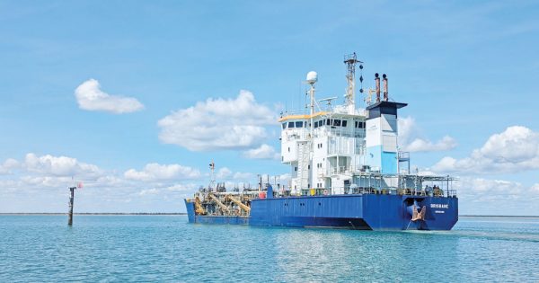 Dredging program completed at Weipa