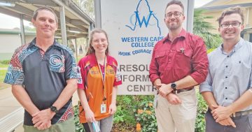 Medical student back on old turf at Western Cape College