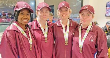 Corinne wins gold at state lawn bowls championships