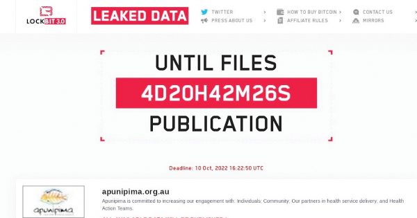 Apunipima patients still in the dark over cyber breach