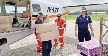 Cape, Gulf communities receive essential goods by air