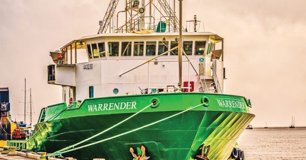 Sea Swift vessel strikes wharf on Thursday Island