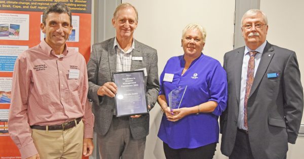 Recognition for Cape's disaster manager officer