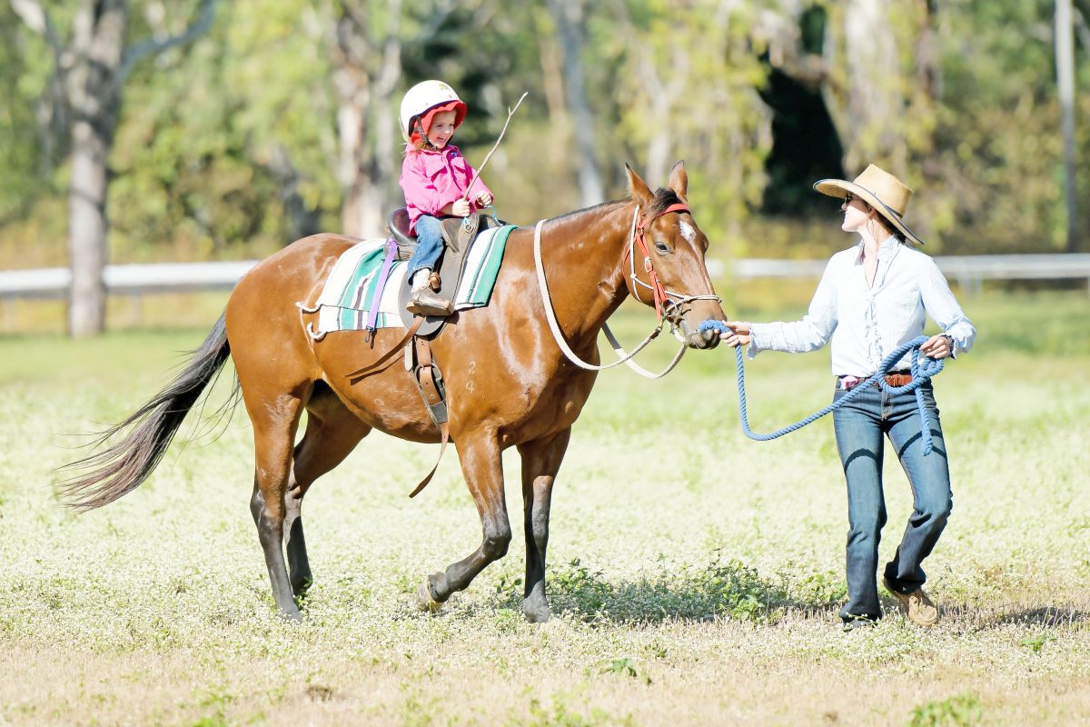 For many Cape York kids, the Laura horse sports provide the first taste of campdraft and rodeo, which forms into a lifelong love. Picture: PETER ROY