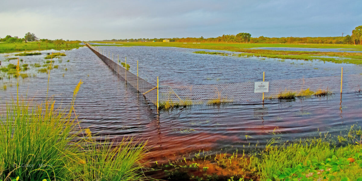 The airport at Pormpuraaw is prone to flooding in major weather events.