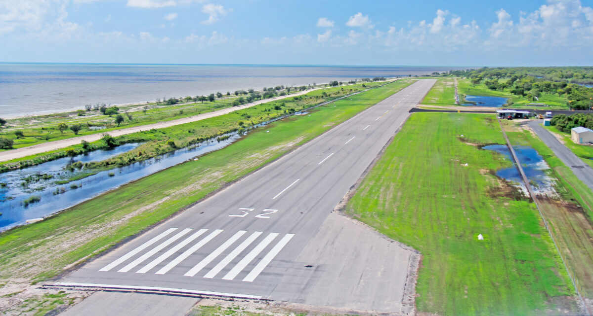 The airport at Pormpuraaw is known to flood during monsoonal events. The council has been awarded $14 million to improve the drainage and tarmac.