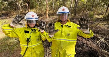 Cooktown firies welcome two newest members