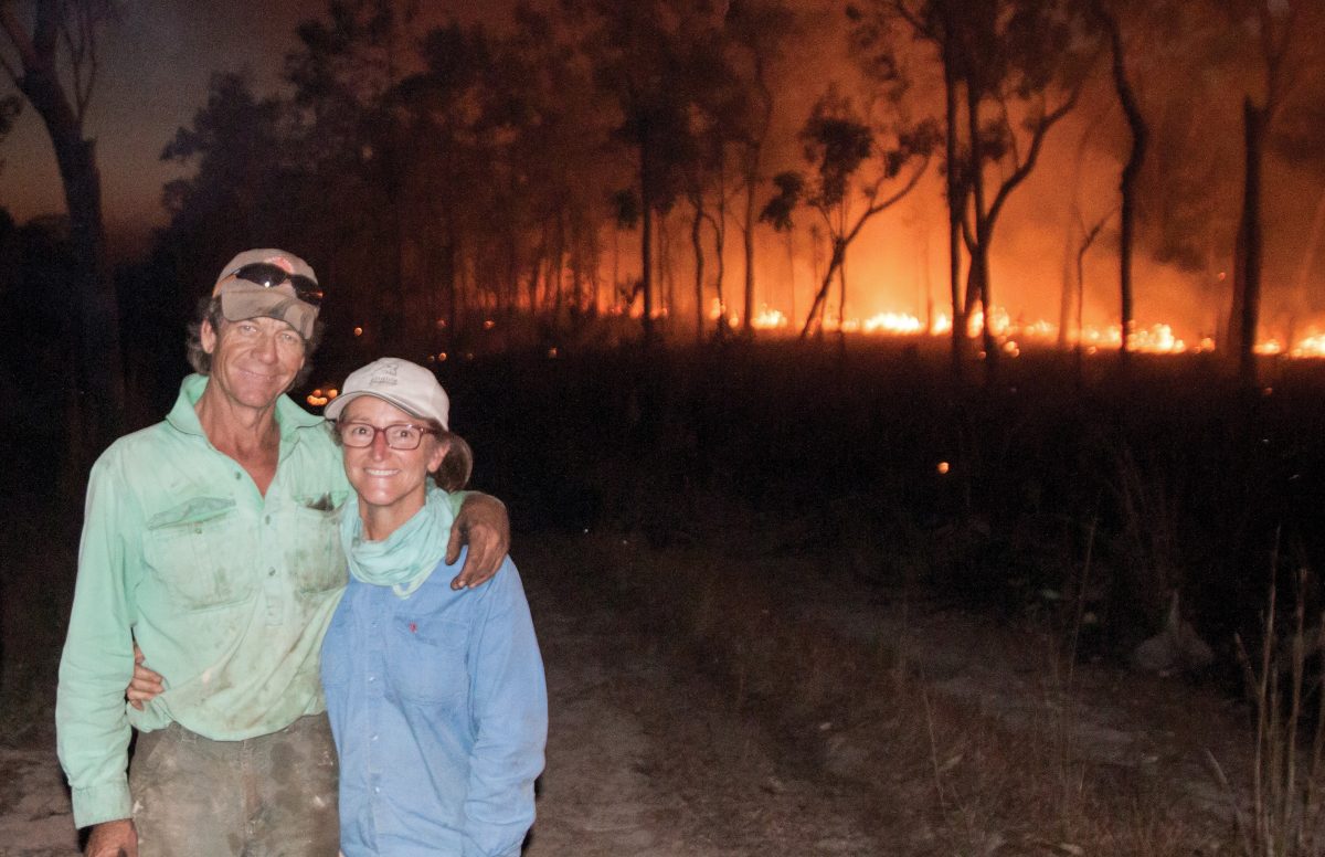 One thing Graham and Sally won’t miss is fighting late-season bush fires.