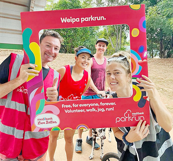 Weipa parkrun will celebrate its 7th birthday this Saturday and the community is invited along.