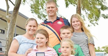 Dedicated community firefighter recognised with QFES service medal