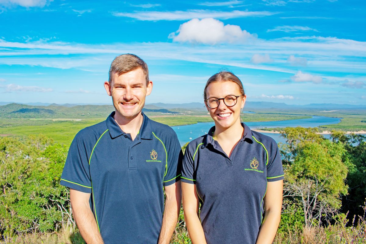 Wellness Embodied's Cooktown physios Ry and Chloe are eager for the community to join the birthday celebrations.
