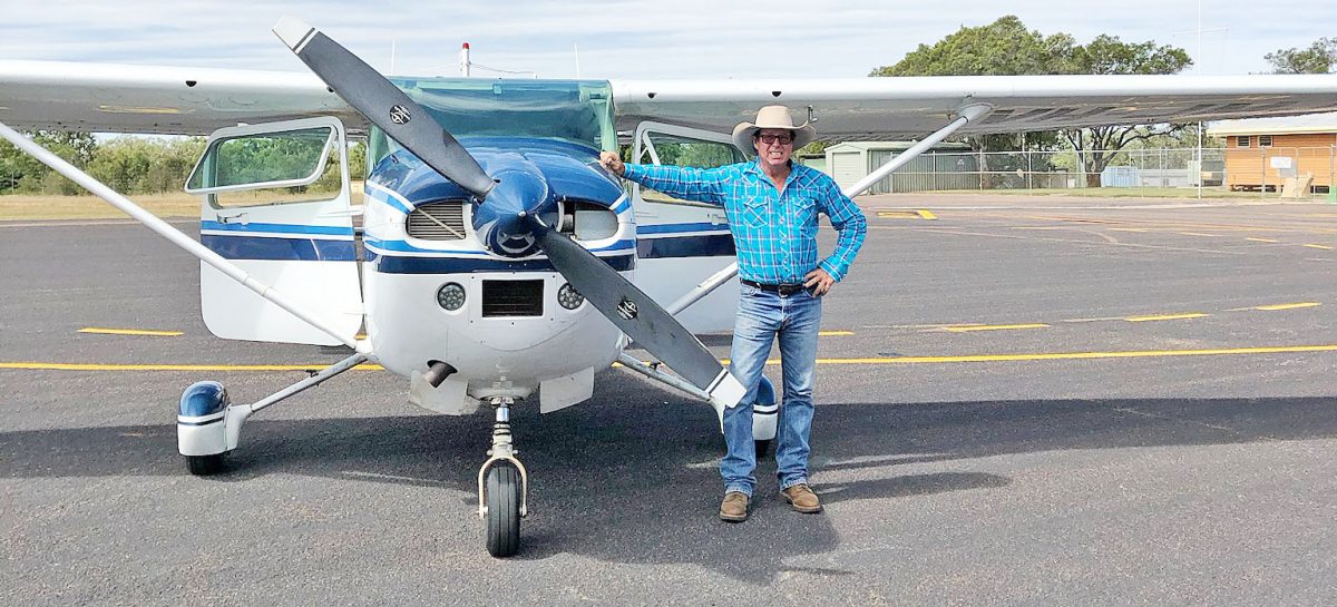 Brad Allan is still a keen pilot, despite a near-death experience in 2010.