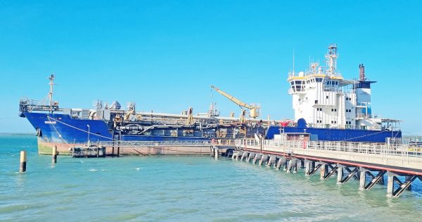 Annual dredging at the Port of Weipa complete