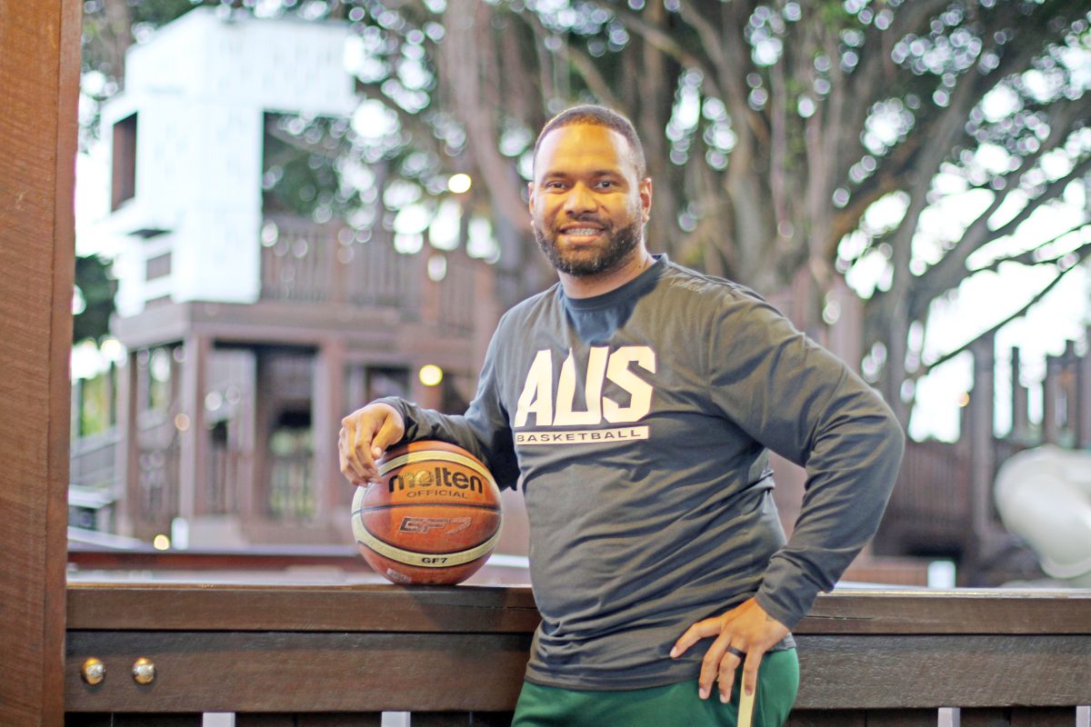 Boomers team manager Junior Viranatuleo is still proud to call Cooktown home and was eager to bring the men’s national basketball team to Far North Queensland ahead of the upcoming FIBA World Cup. Picture: Samuel Davis