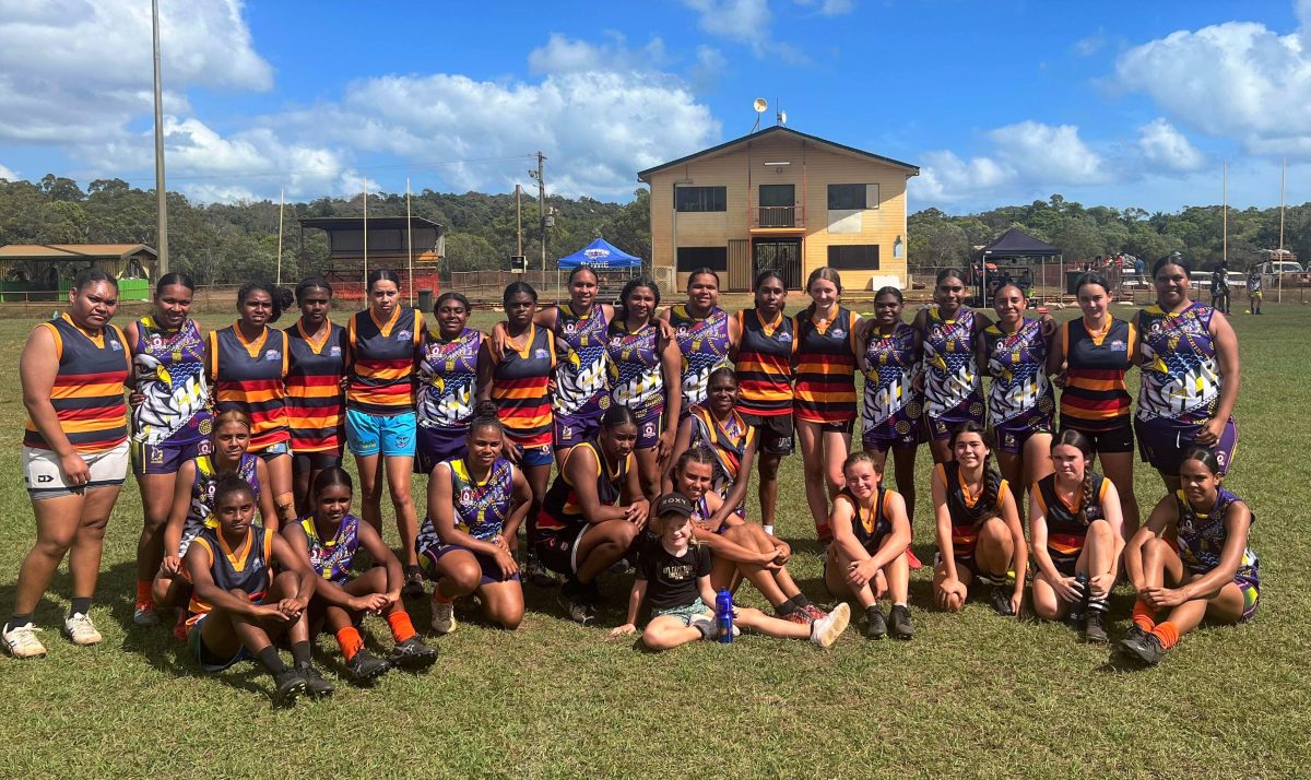 The AFL Cape York Eagles and NPA Mount Saint Bernard Crows at the annual CJAN Cup.