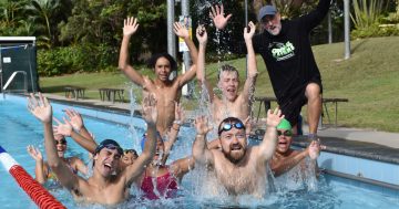 Paralympian shares swim tips with Cooktown superfish