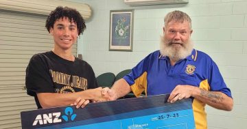 Endeavour Lions Club gives Cooktown athlete a boost