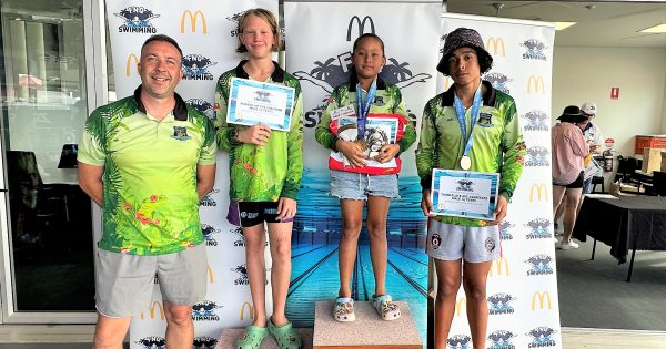 Swim club sets sights on Darwin after stellar Cairns comp