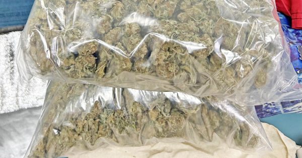 Random roadside stop results in police drug bust