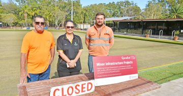 Weipa club bowled over by state's funding for shade structures