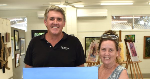 Re-gifted painting to raise funds for gallery