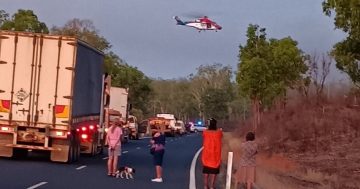 Two dead, four injured after horror Mulligan Highway rollover