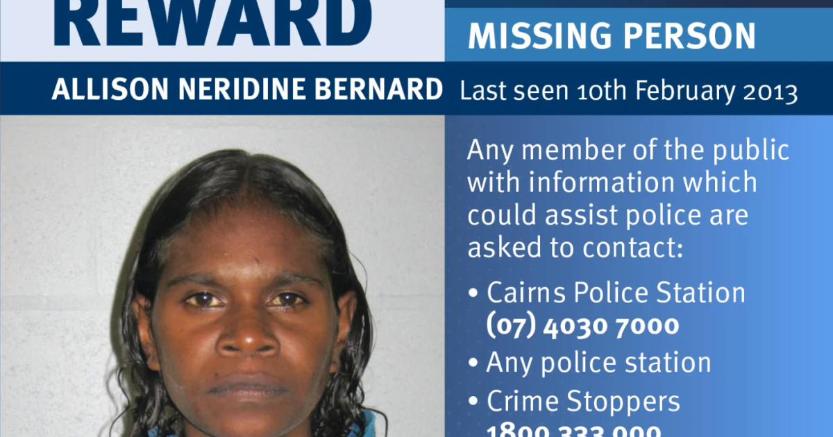 Coen Man Charged With Murder Over Ms Bernard Disappearance Cape York