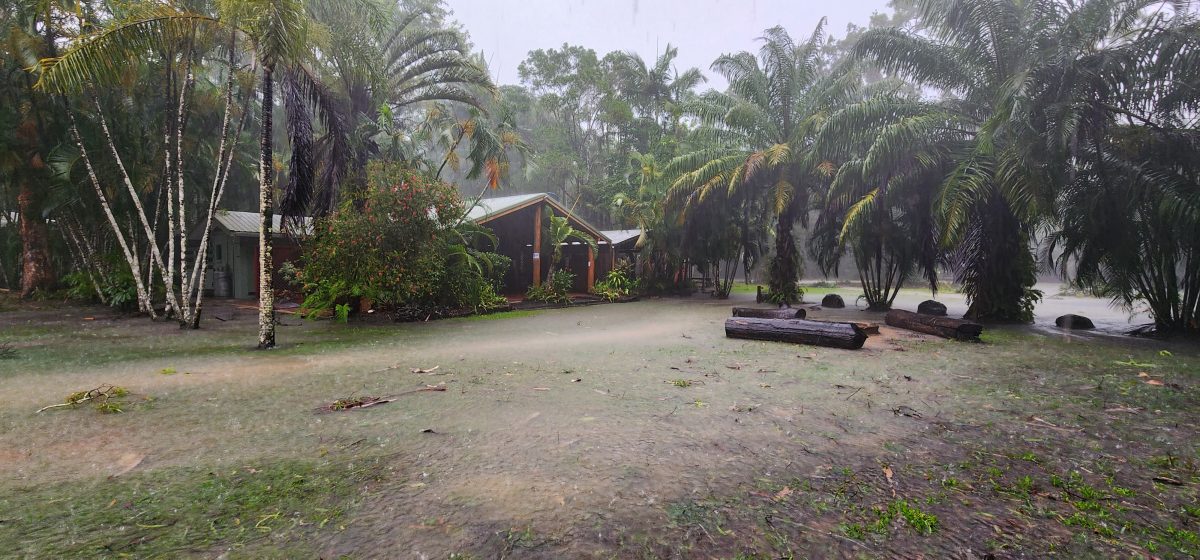 Bloomfield Cabins and Camping in the wet season