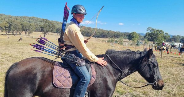 Cooktown's Woods claims Australian horse archery title