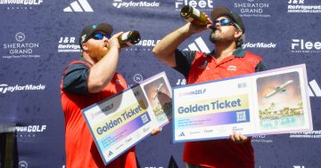 Weipa’s Hutton, Lowrey claim golden tickets for Survivor Golf big dance