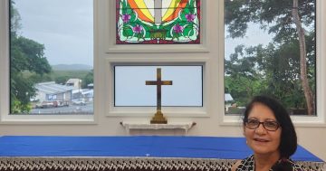 A mother's grief behind the Cooktown Anglican Church window