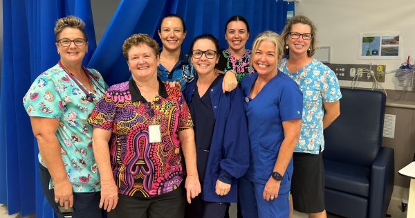 Weipa Hospital says goodbye to 'one of the backbones' of facility