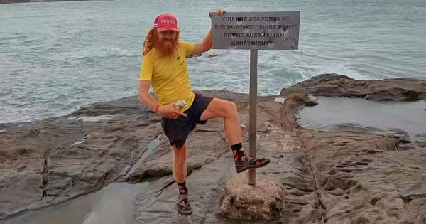 Ferris Gump completes Cairns-Cape run, scores new NPA nickname