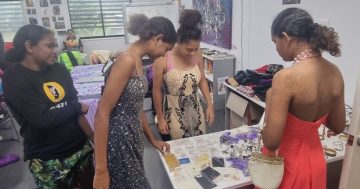 Fairy Godmother helps Lockhart River glam up for NAIDOC Ball