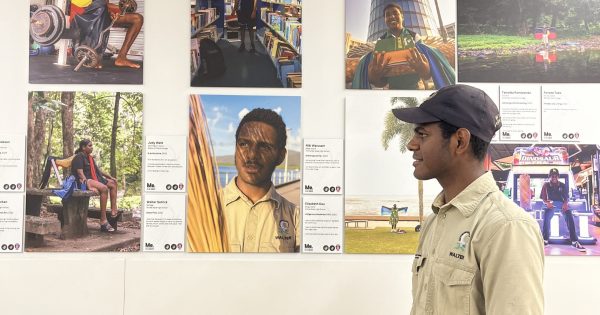 New Cairns Airport exhibition connects boarding school students to home