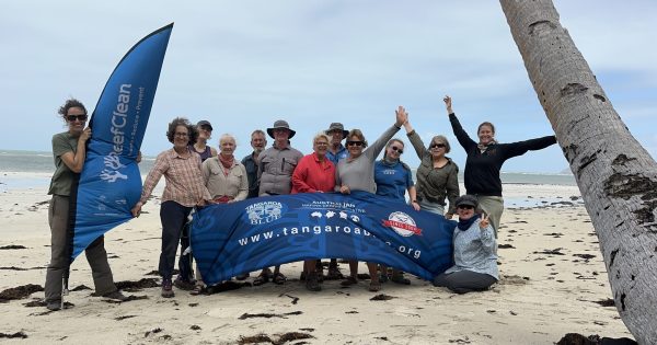 Volunteers rid Chilli Beach of ‘staggering’ 2.5t of rubbish