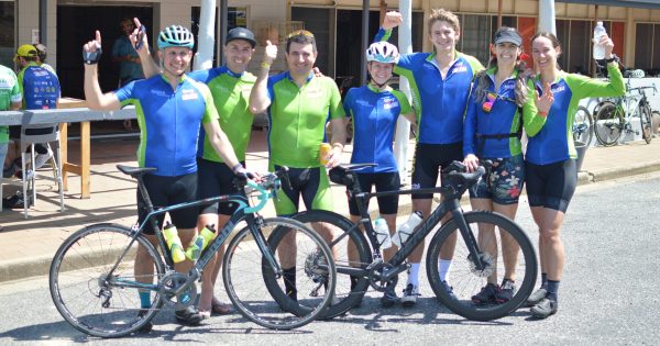 Big-hearted riders rise to fundraising challenge