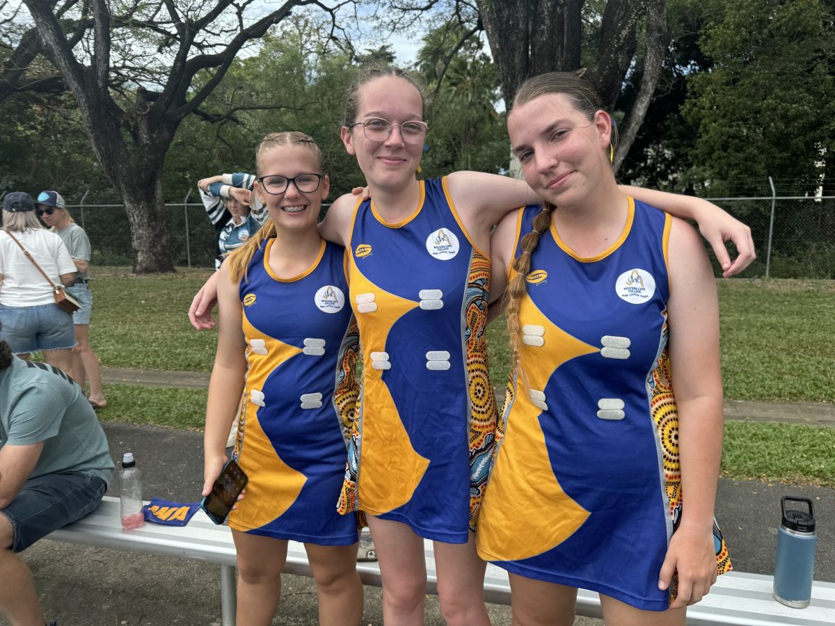 Three WCC netball girls