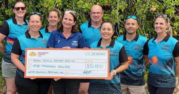 Weipa runners help RFDS create healing spaces for Cape