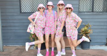 Club thinks pink as teams tee off in breast cancer fundraiser