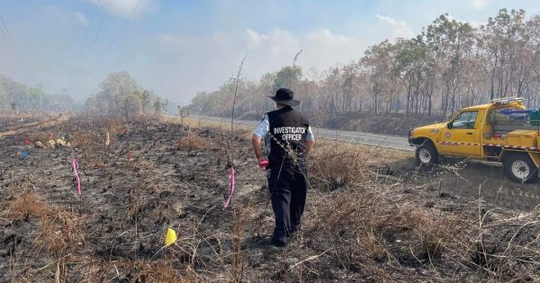 Furious land manager stumps up $10,000 reward to catch Mulligan Highway firebug