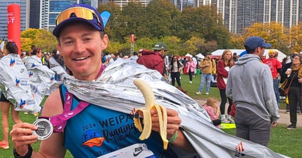 Collins conquers Chicago challenge with marathon effort