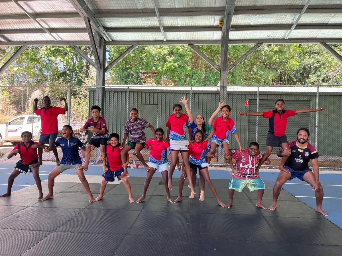 Bloomfield River State School circus workshop