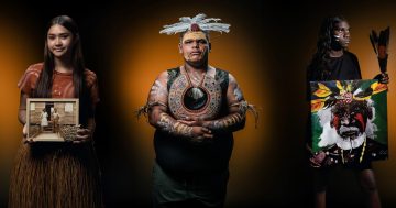 AFL Cape York students showcase culture through self-portraiture