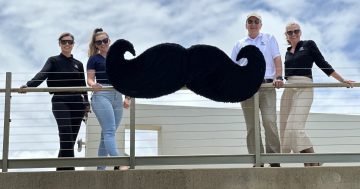 Monster mo helps Cooktown spread big men's health message for Movember