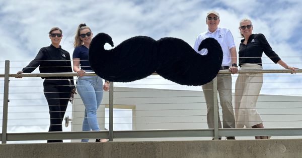 Monster mo helps Cooktown spread big men's health message for Movember