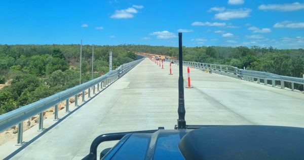 Traffic flows on ‘mismanaged’ Archer River bridge as new minister demands answers on $100m cost blowout