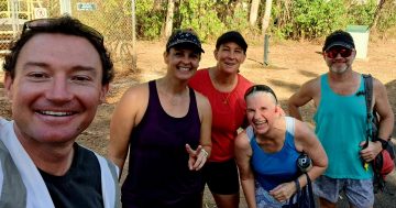 Competitors all smiles for weekly Weipa parkrun