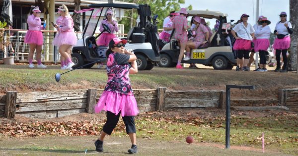 Weipa charity golf effort secures invitation to Jane McGrath High Tea